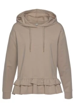 Bench. Kapuzensweatshirt, Mit Rüschensaum -Bikini Mode Geschaft c43acd5dbaf08bd4e2e82ad3a2cd8e22