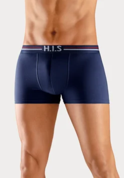 H.I.S Boxer, (Packung, 5 St.), Mit Streifen Und Markenlogo Im Bund -Bikini Mode Geschaft c48271ae8978aa3177bd072bc1034c20
