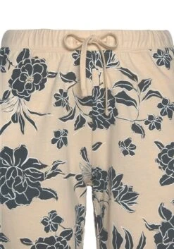 Vivance Dreams Pyjama, (2 Tlg., 1 Stück), Mit Großem Blumen-Druck -Bikini Mode Geschaft c54b3d20f6cfb460eee92118e420b116