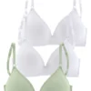 Petite Fleur Bralette-BH, (Packung, 3 Stück), Im Triangel-Schnitt, Basic Dessous -Bikini Mode Geschaft c96ac8b3352b60563d66a08cb350419b