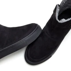 Elbsand Stiefelette, Boots Aus Leder Mit Warmfutter Zum Reinschlüpfen -Bikini Mode Geschaft ca1bee19751741db477ee4ceb06a46d2