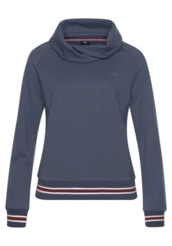 H.I.S Sweatshirt, Mit Geringelte Rippbündchen -Bikini Mode Geschaft cabaf840b3b792e82d7a26586e4e1aa8