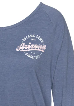 Arizona Nachthemd, Im College-Look Mit Folienprint -Bikini Mode Geschaft cb336d33c12cc73c865efdde16ec95bd