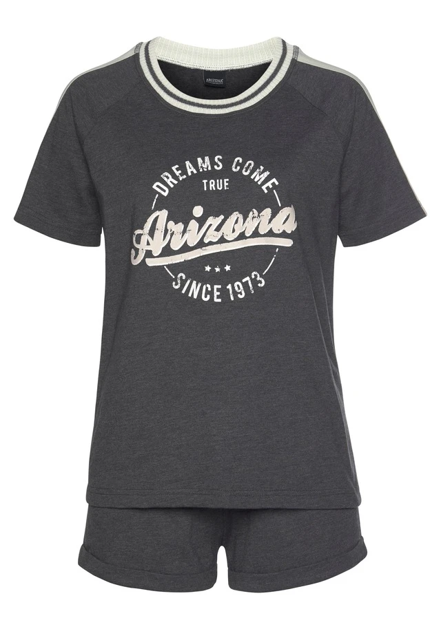 Arizona Shorty, (2 Tlg., 1 Stück), Im College-Look Mit Folienprint 12 Arizona Shorty, (2 Tlg., 1 Stück), Im College-Look Mit Folienprint – Bild 10