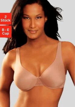 Nuance T-Shirt-BH, (Packung, 2 Stück), Mit Bügel Und Nahtlosen, Doppellagigen Cups, Basic Dessous 39 Nuance T-Shirt-BH, (Packung, 2 Stück), Mit Bügel Und Nahtlosen, Doppellagigen Cups, Basic Dessous -Bikini Mode Geschaft cc43d5509480edd9cbb06e698d9bd5ee