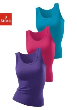 H.I.S Tanktop, (Packung, 3er-Pack), Ohne Seitennähte -Bikini Mode Geschaft cca4ca548dbd784a70e19514fc600abf