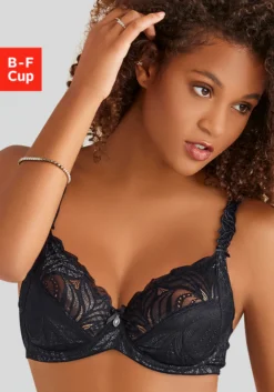 Nuance Bügel-BH, Aus Floraler Spitze Mit Verzierten Trägern, Dessous -Bikini Mode Geschaft cd12cedb00577eb3f5c658a7b28ccbc4