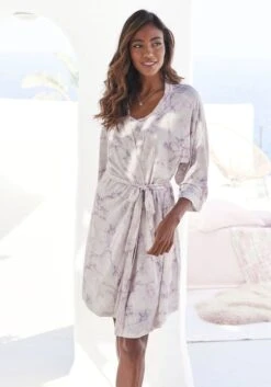 S.Oliver Kimono, Mit Marmorierten Druck -Bikini Mode Geschaft ce1b5d9a02b133afa10b9f2dfc8cb3e2