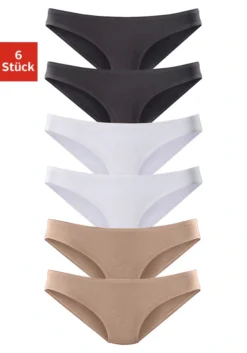 Vivance Active Bikinislip, (Packung, 6 St.), Aus Weicher Microfaser -Bikini Mode Geschaft cf319cf2a25a9f01c1774ff3e559dd68