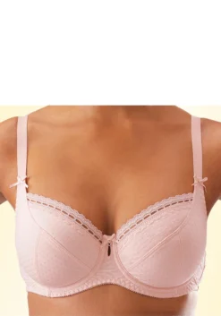 Petite Fleur Bügel-BH, (Packung, 2 Stück), Aus Baumwolljacquard Im Dirndl-Schnitt, Dessous -Bikini Mode Geschaft d06a6e6e8d65ab0fafbbf286f38a0a02