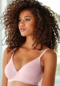 Petite Fleur Bralette-BH, (Packung, 3 Stück), Im Triangel-Schnitt Aus Baumwolle, Basic Dessous -Bikini Mode Geschaft d2d90c4b8ff2337accff869011dc656d