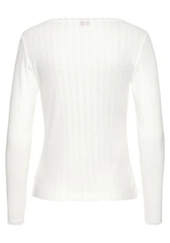 S.Oliver Pyjamaoberteil, Aus Pointellestrick -Bikini Mode Geschaft d334ad22785f6aa3a07e7a82b0bebc5a