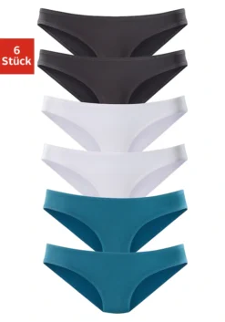 Vivance Active Bikinislip, (Packung, 6 St.), Aus Weicher Microfaser -Bikini Mode Geschaft d361c5715ff60a660090a62fba6f9672