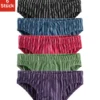 Le Jogger® Slip, (Packung, 6 St.), Mit Garngefärbten Streifen