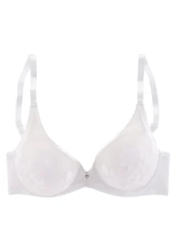 LASCANA Belle Affaire Bügel-BH, Aus Leicht Transparenter Stickerei Spitze, Sexy Dessous -Bikini Mode Geschaft d51e8f2333922c384333c373c27fac64