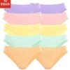 Petite Fleur Bikinislip, (Packung, 10 St.), Mit Schönem Pünktchendruck