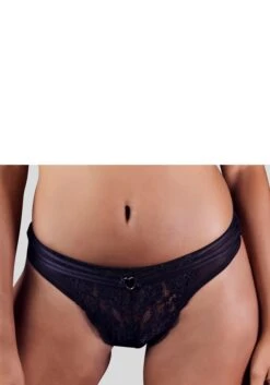 Vivance Stringpanty »Francesca«, Mit Feinem Herzaccessoire