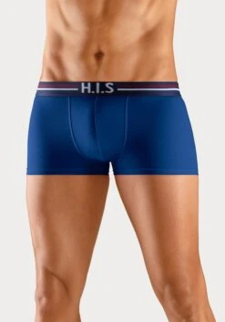 H.I.S Hipster, (Packung, 5 St.), Mit Streifen Und Markenlogo Im Bund -Bikini Mode Geschaft db3f34aee34653d6a0661e6cb47bac1d