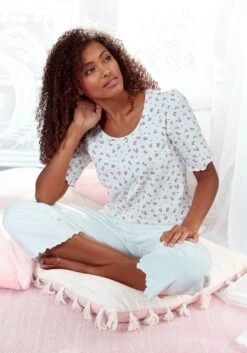 S.Oliver Pyjamaoberteil, Mit Puffärmeln -Bikini Mode Geschaft dbef226d9e19a98ccaef09fcca8820fd