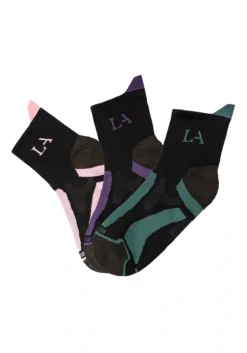 LASCANA ACTIVE Wandersocken, (3 Paar), Mit Verstärkten Belastungszonen -Bikini Mode Geschaft dc49f60abc4faac2e562a93e89df4578