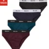 Bench. Slip, (Packung, 4 St.), Mit Kontrastfarbigem Webbündchen -Bikini Mode Geschaft de7c929e15e450ca3923bde68599d0e2