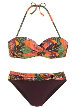 Vivance Bügel-Bandeau-Bikini, Mit Wickeloptik -Bikini Mode Geschaft de952244c4ddaaed8c523e6d2933111e