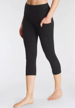 LASCANA ACTIVE 3/4-Leggings, Mit Handytasche