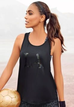 LASCANA ACTIVE Funktionsshirt, Mit Cut Out Im Rücken