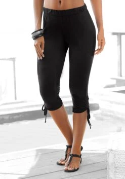 Beachtime Caprileggings, Mit Raffung -Bikini Mode Geschaft e365cb19298367a733cf41f380c6c2be