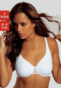 Nuance T-Shirt-BH, (Packung, 2 Stück), Mit Bügel Und Nahtlosen, Doppellagigen Cups, Basic Dessous 31 Nuance T-Shirt-BH, (Packung, 2 Stück), Mit Bügel Und Nahtlosen, Doppellagigen Cups, Basic Dessous -Bikini Mode Geschaft e432af6decb6d028b406ac18f09e7645