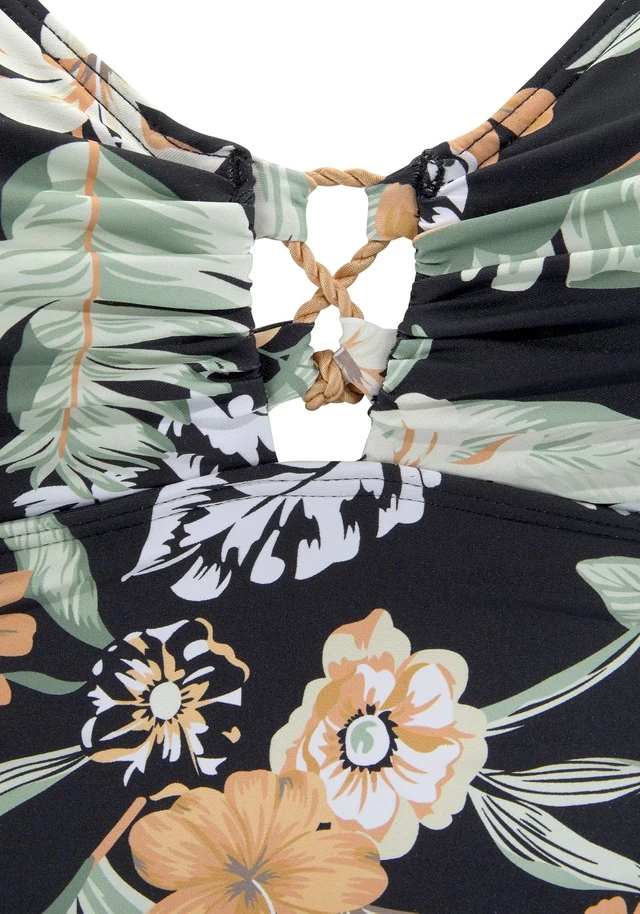 Sunseeker Badeanzug, Mit Zierschnürung 15 Sunseeker Badeanzug, Mit Zierschnürung – Bild 13