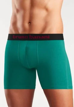 Bruno Banani Langer Boxer, (Packung, 4 St.), Mit Schwarzem Logobund -Bikini Mode Geschaft e7523c361b8d64c4b24b81f5ccd3f2b1