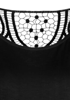 Vivance T-Shirt, Mit Weicher Häkelspitze Am Rücken -Bikini Mode Geschaft e7a93af82443d862f61617ef19c22897