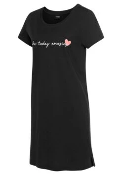 Vivance Dreams Nachthemd, In Weitem Schnitt Mit Schriftzug -Bikini Mode Geschaft e8a02dcbec949a487f2a7dd1ec448755