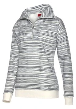 S.Oliver Sweatshirt, Mit Norwegermuster -Bikini Mode Geschaft e9d93754c6319ea53c81d5da1511b976