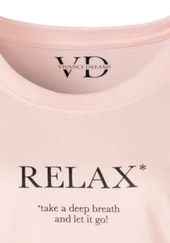 Vivance Dreams Pyjamaoberteil, Mit Statementdruck -Bikini Mode Geschaft ea33efdb6e2bf90325aff73b69a12934