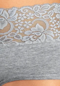 Vivance Active Panty, (Packung, 3 St.), Mit Breitem Spitzenbündchen -Bikini Mode Geschaft ea91e57a116af67aeee37740e73204cf