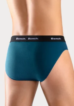 Bench. Slip, (Packung, 4 St.), Mit Kontrastfarbigem Webbündchen -Bikini Mode Geschaft ea93e341588b8da616253bae5f11a80b