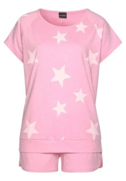 Arizona Shorty, (4 Tlg., 2 Stück), In Melierter Optik Mit Sternen -Bikini Mode Geschaft eb95879c9f4668d4ec11c6900c3276fe