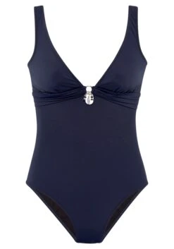 Bruno Banani Badeanzug, Mit Silberfarbenem Accessory -Bikini Mode Geschaft ec1559a5ad6ee82657b45a9eb9b5d89b