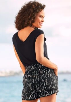 S.Oliver Webshorts, Mit Alloverprint -Bikini Mode Geschaft ece6e86187cce84def55e5dedde39cc1