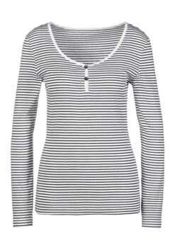 Beachtime Langarmshirt, (2er-Pack), Aus Weicher Rippqualität -Bikini Mode Geschaft ed14c84dd05b786bb575e63f100cf1bb