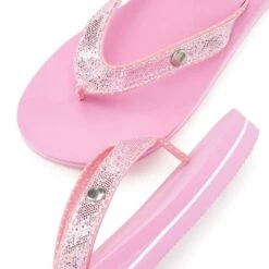 Venice Beach Badezehentrenner, Pantolette Ultraleicht Mit Glitzerband VEGAN -Bikini Mode Geschaft ee137d2e3b62ad1f87b47dcfb91496b8