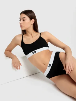 LSCN By LASCANA Jazz-Pants Slips, (Packung, 2 St.), Mit Breitem Logo-Bündchen -Bikini Mode Geschaft f03407c37a5461596177bac545a9785c