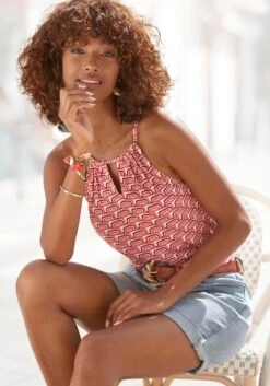 Vivance Strandtop, Mit Retroprint