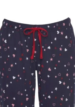 Vivance Dreams Pyjama, (2 Tlg., 1 Stück), Mit Niedlichem Herzen-Sterne-Druck -Bikini Mode Geschaft f42619f8ca6ec458eaf168ece4b1d7f6