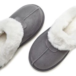 Vivance Plüsch Hausschuhe, Mit Warmfutter VEGAN -Bikini Mode Geschaft f43f486175c5e54d1e0be052e6f58cbd