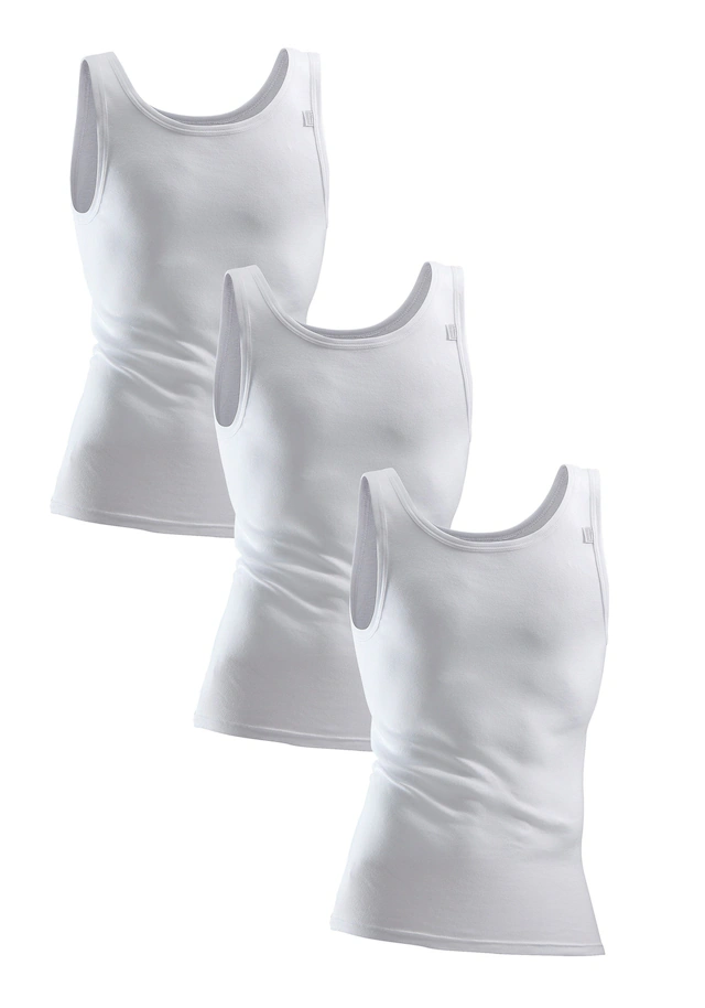 Clipper Exclusive Unterhemd, (3 St.), Mit Komfortschnitt, Hinten Etwas Länger - In Feinripp 7 Clipper Exclusive Unterhemd, (3 St.), Mit Komfortschnitt, Hinten Etwas Länger - In Feinripp – Bild 5