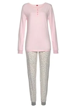 S.Oliver Pyjama, (2 Tlg., 1 Stück), Mit Seitlichen Streifen Am Bein -Bikini Mode Geschaft f96183b31007f729be9260afa6f1bdaa