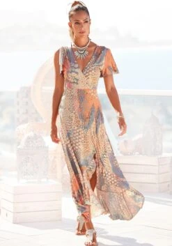 Buffalo Maxikleid, Mit Animalprint